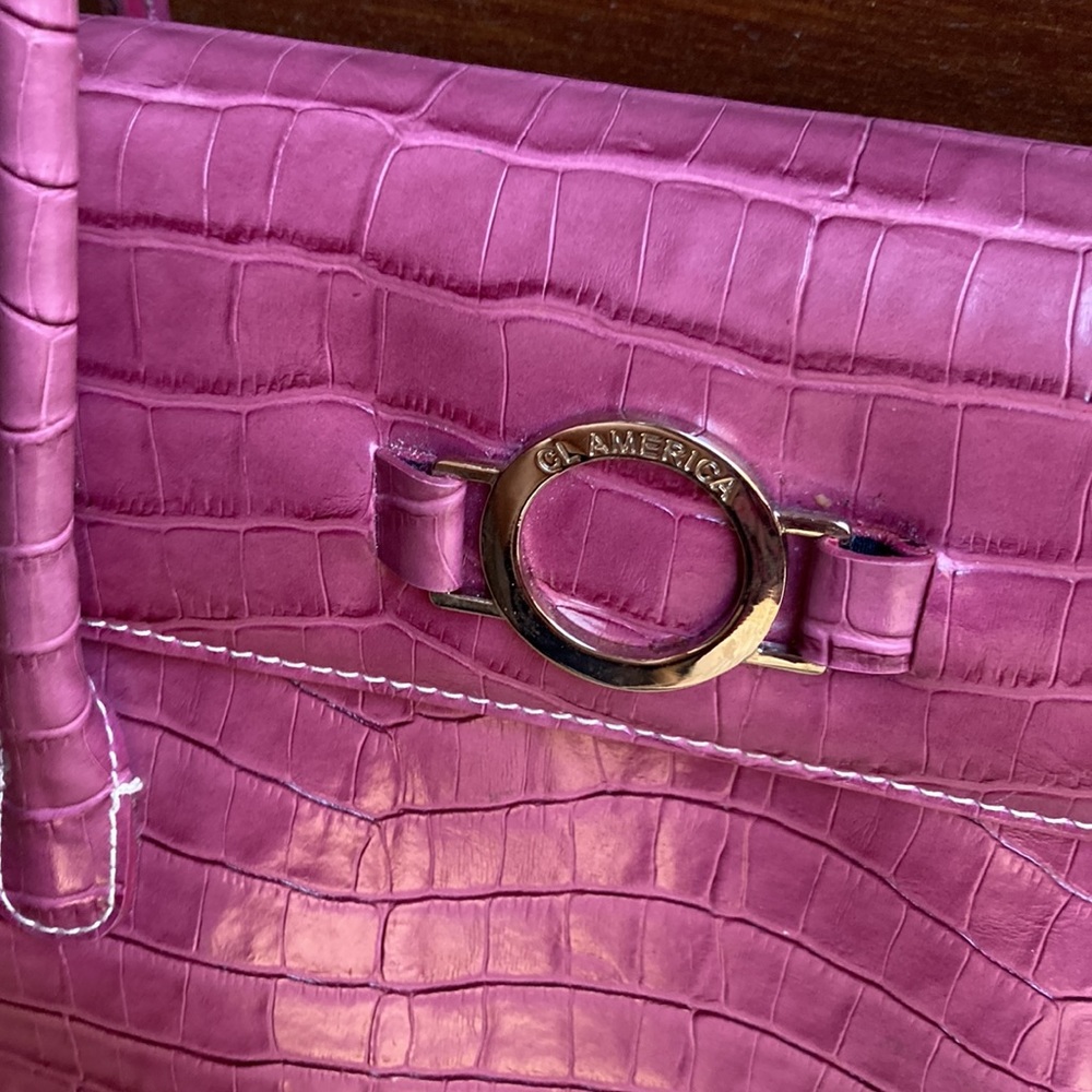 CL America lavender colored purse Easter spring - Picture 7 of 16